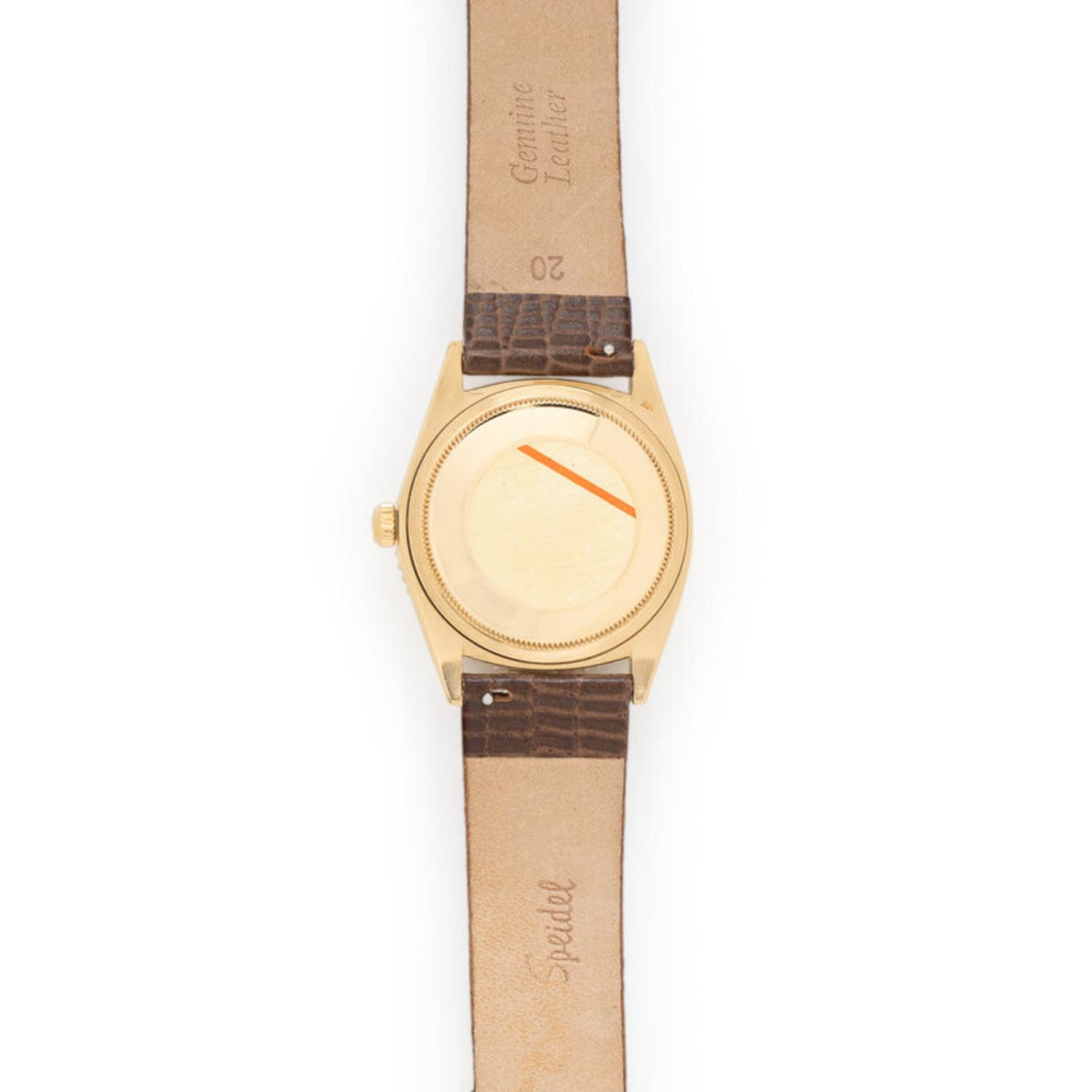 Rolex, Ref. 1625, 18K Yellow Gold 'Thunderbird' 'Datejust' Watch