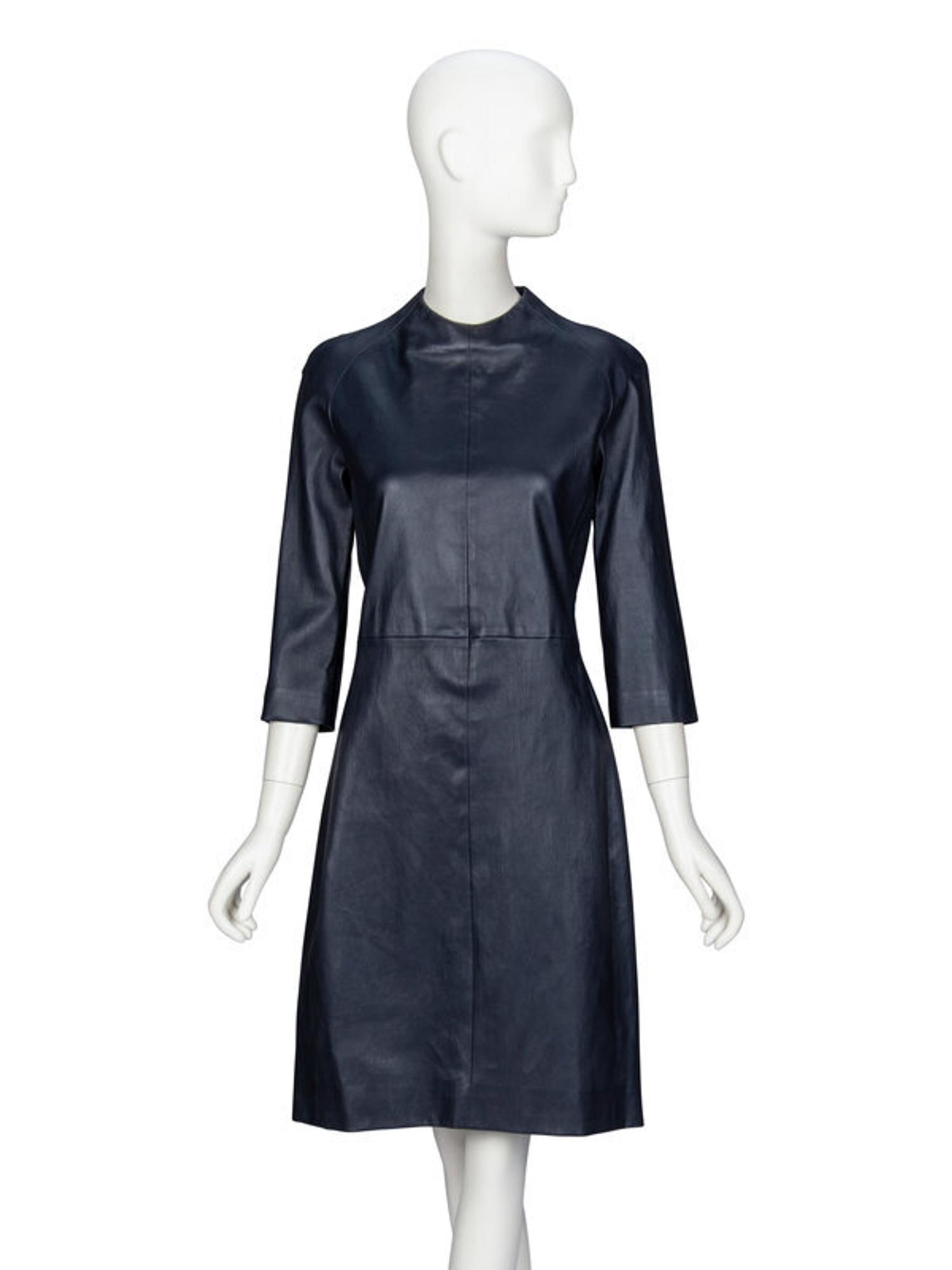The Row, Fitted Leather Dress