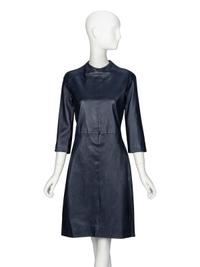 The Row, Fitted Leather Dress