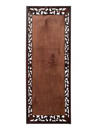 Eight Chinese Blue and White Porcelain Plaque Inset Hanging Panels 青花山水圖掛屏四扇