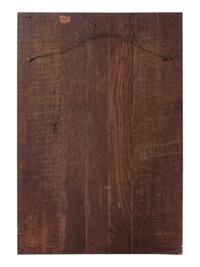 A Franco-Flemish Carved Chestnut Relief Panel Depicting the Adoration of the Christ Child