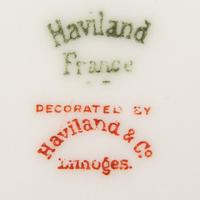 A Haviland Limoges Porcelain Dinner Service