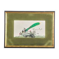 Four Chinese Pith Paintings, Late 19th-Early 20th Century 清晚期 通草畫四幅