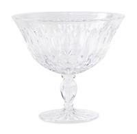 A Glass Pedestal Bowl