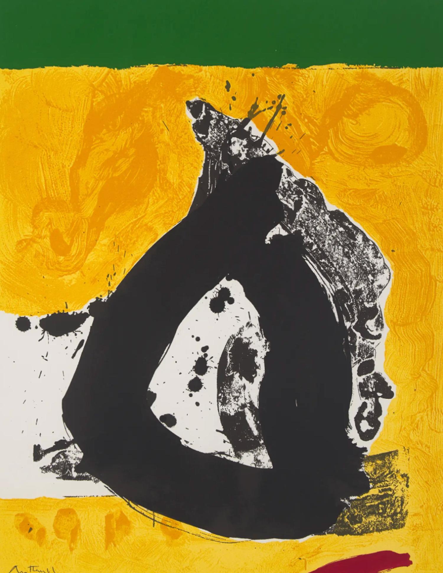 Robert Motherwell (American, 1915-1991) Untitled (from The Basque Suite), 1970-1971