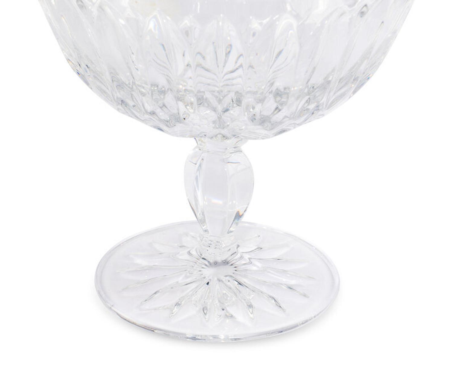 A Glass Pedestal Bowl