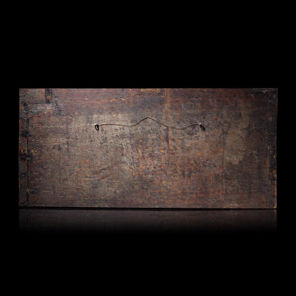 A Burmese Gilt Lacquered Wood Panel, late 19th/20th Century 十九/二十世紀 緬甸漆金木刻板
