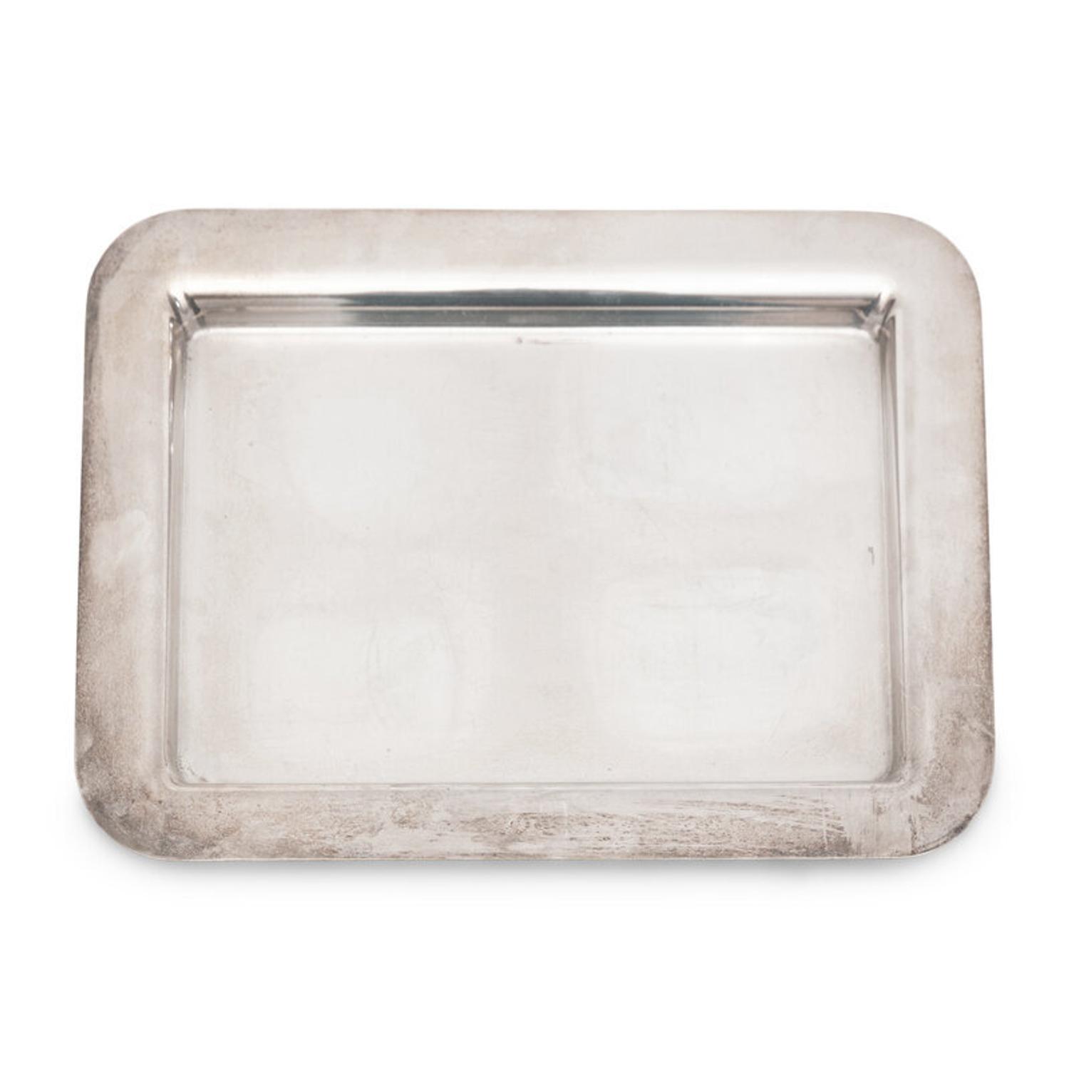A Danish Silver Three-Piece Coffee Service