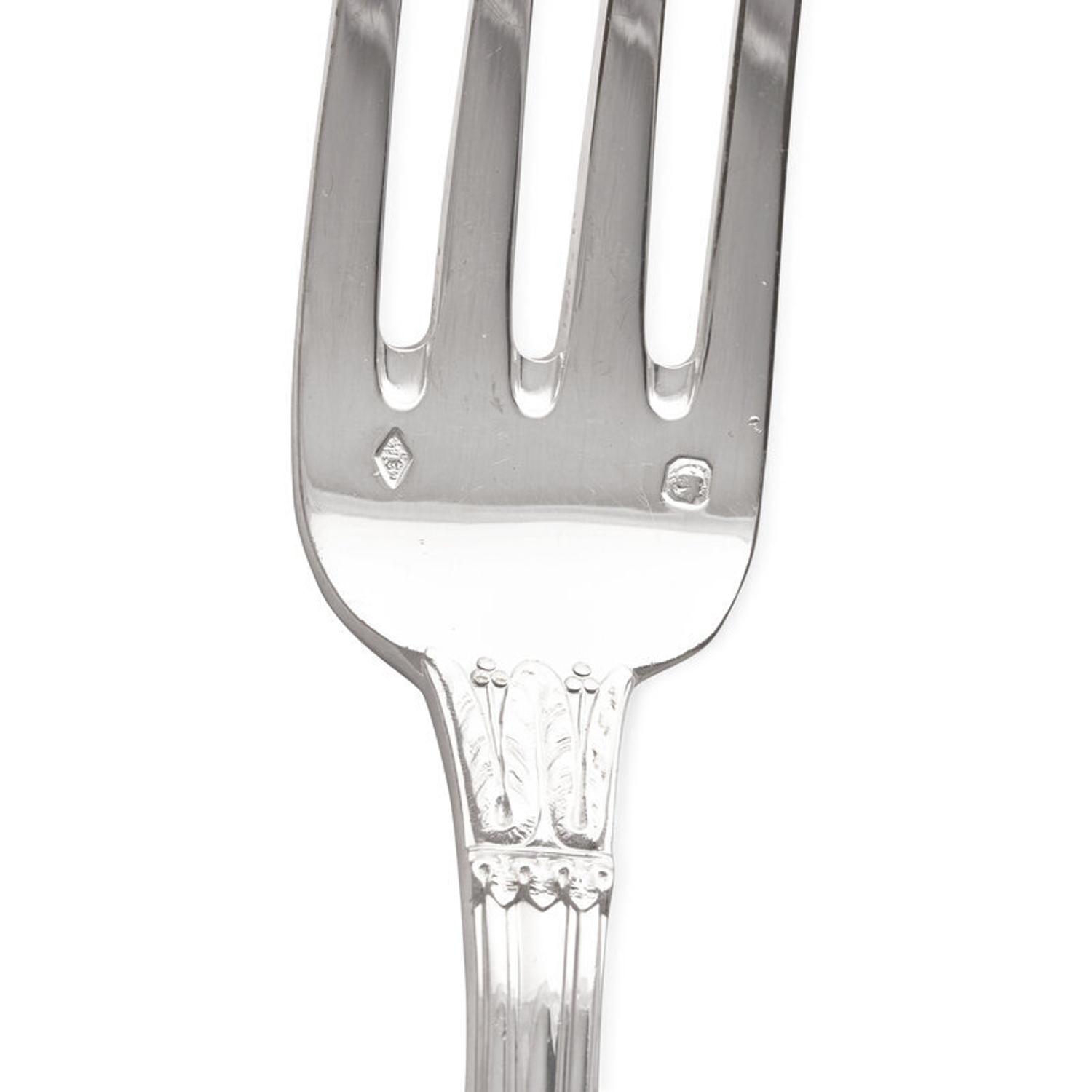 A French Silver Flatware Service