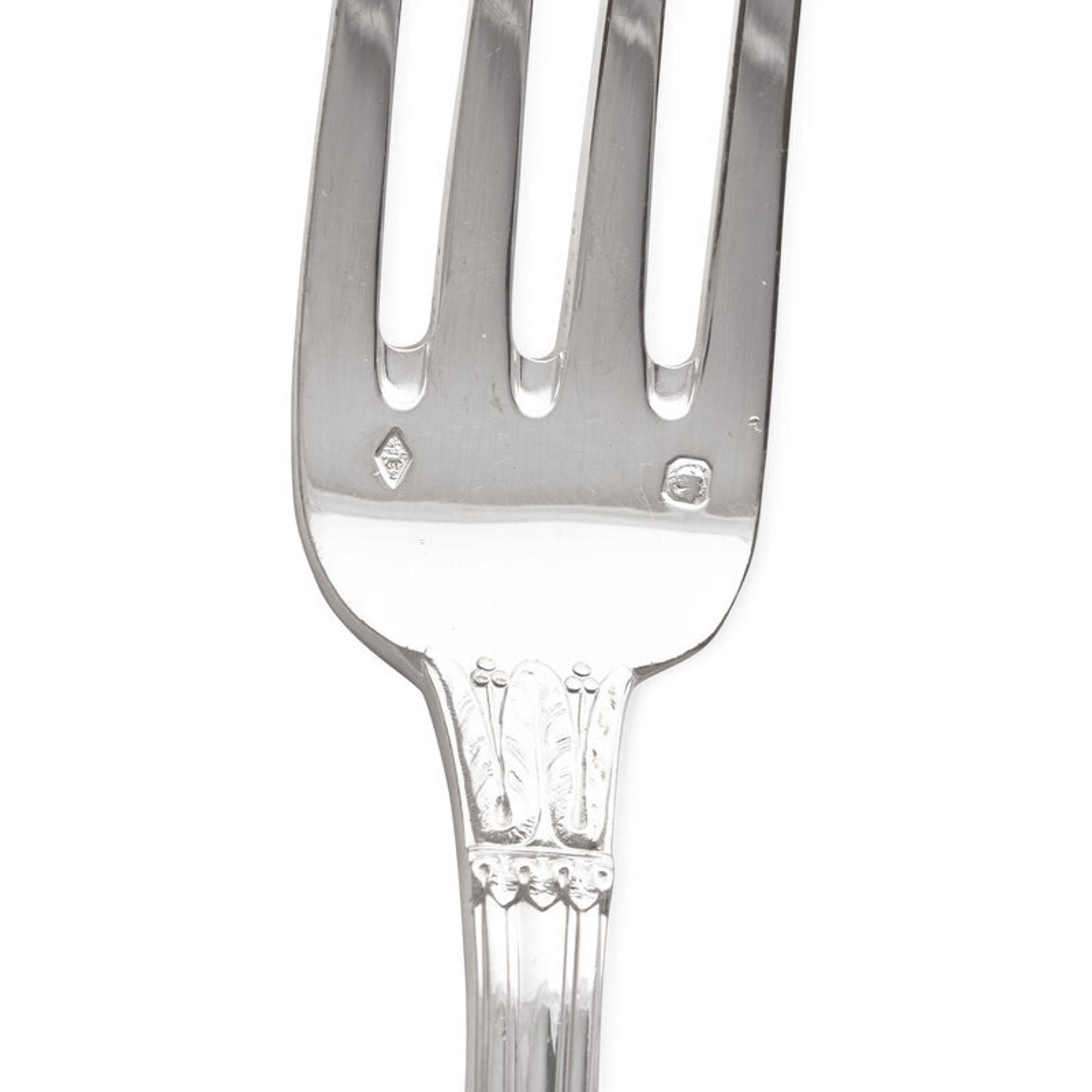 A French Silver Flatware Service