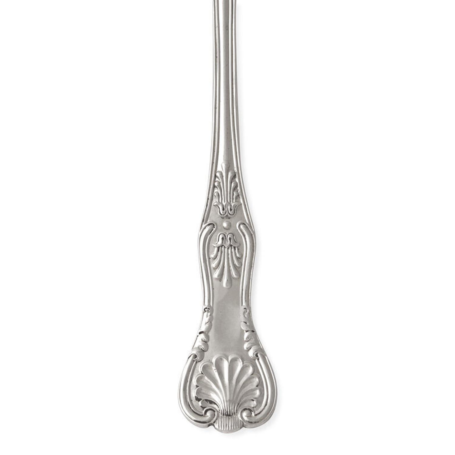 An Assembled English Silver Flatware Service