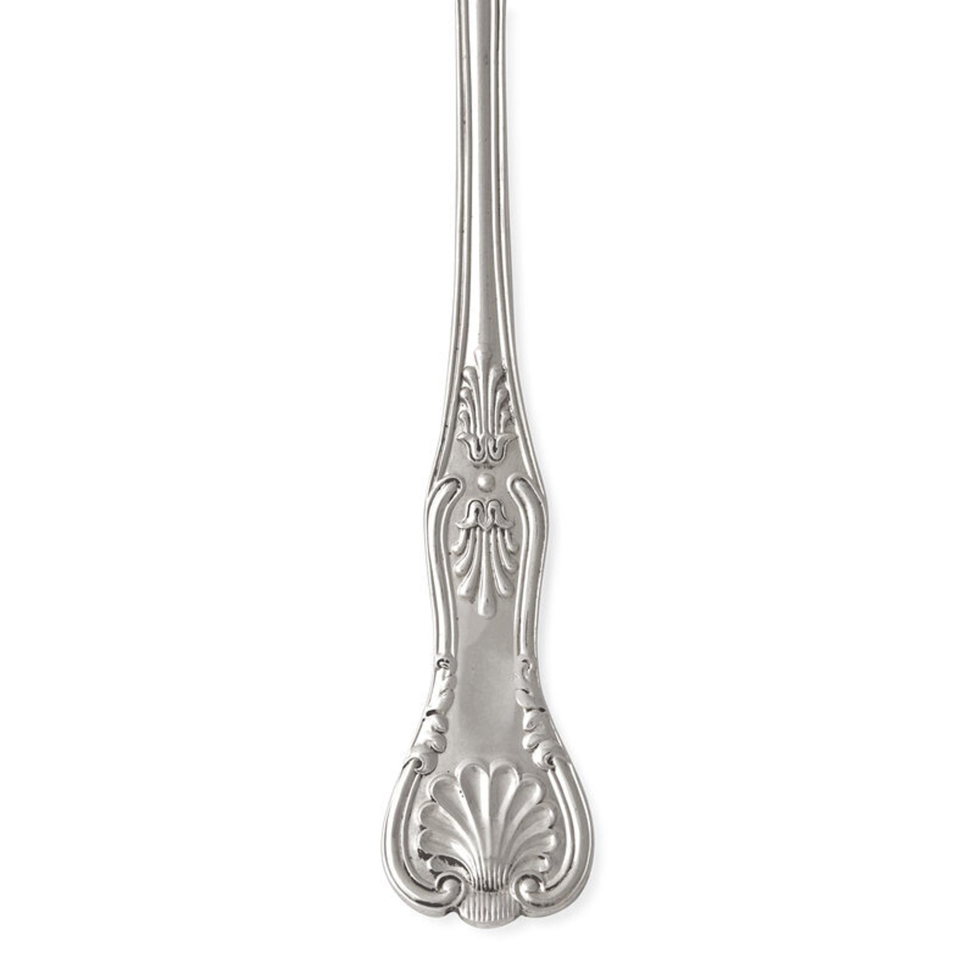 An Assembled English Silver Flatware Service