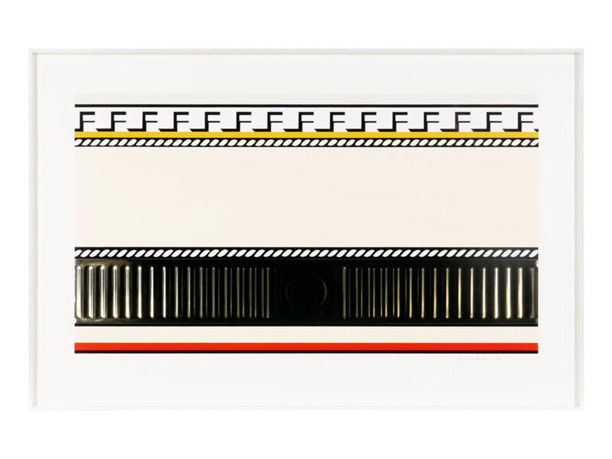 Roy Lichtenstein (American, 1923–1997) — Entablature I , 1976