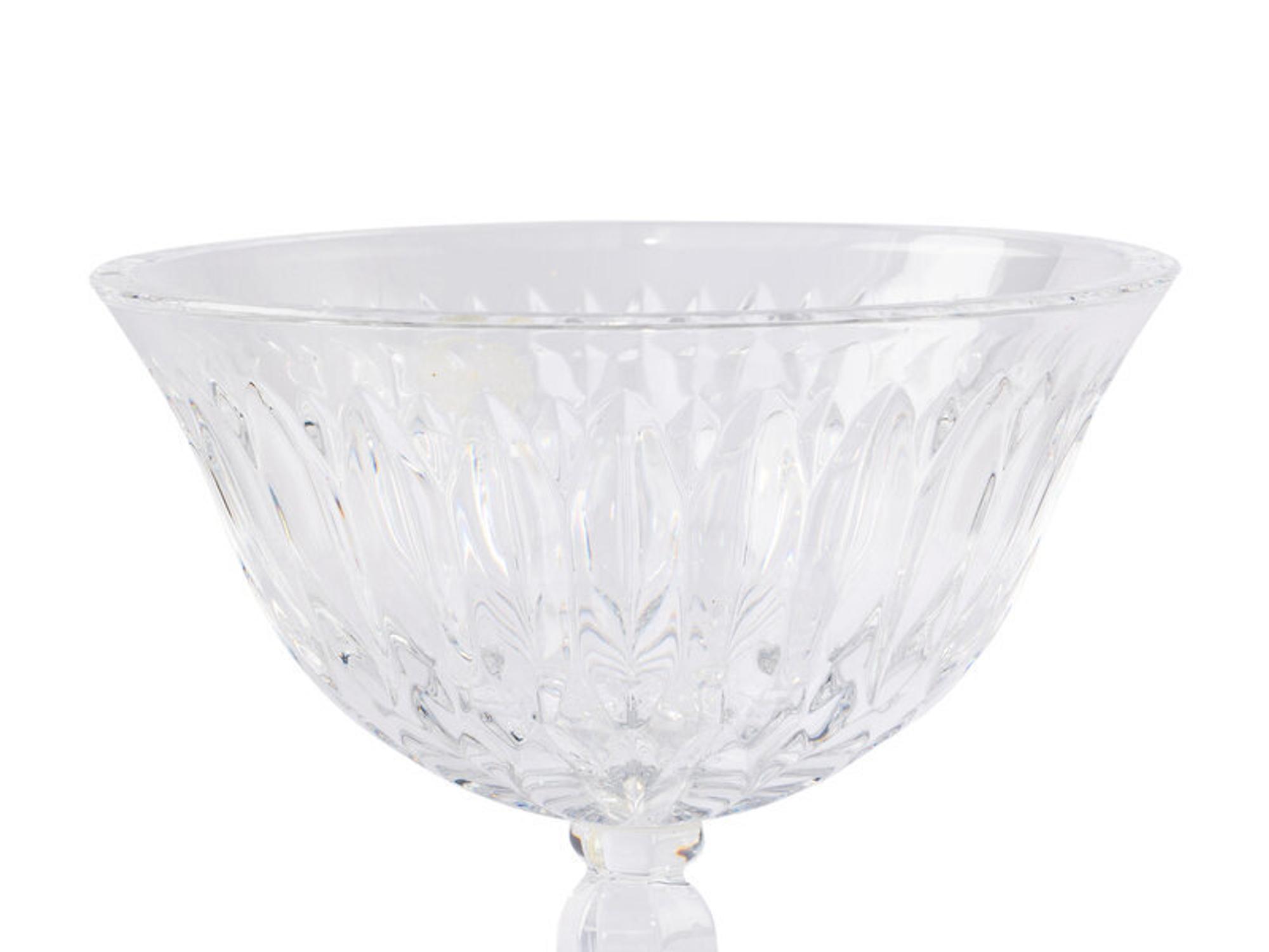 A Glass Pedestal Bowl