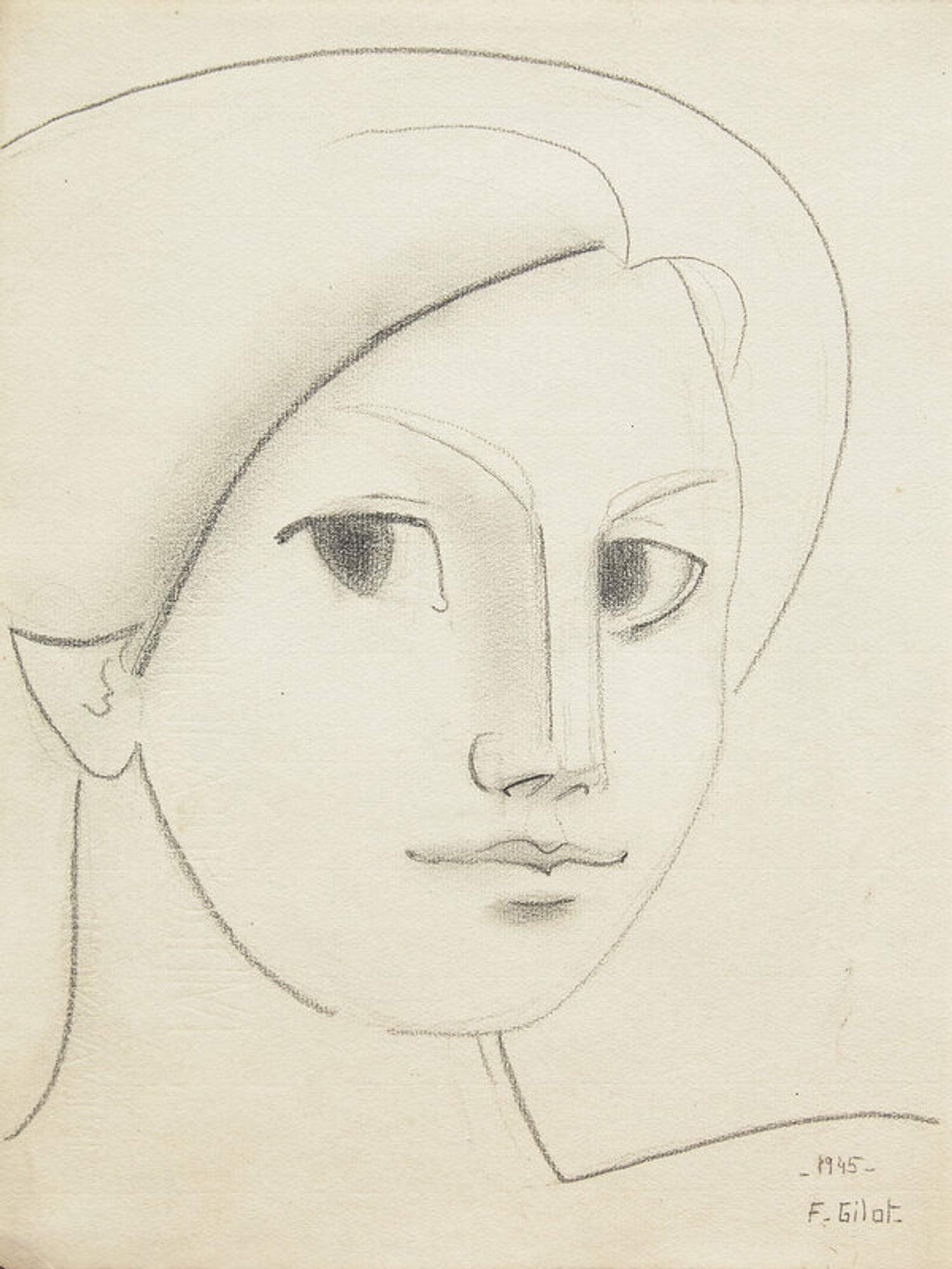 Françoise Gilot (French, 1921-2023) — Pensées Heureuses , 1945