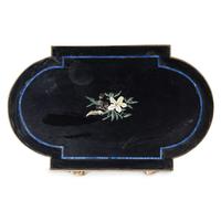 A Pair of Neoclassical Style Gilt Bronze and Pietra Dura Occasional Tables