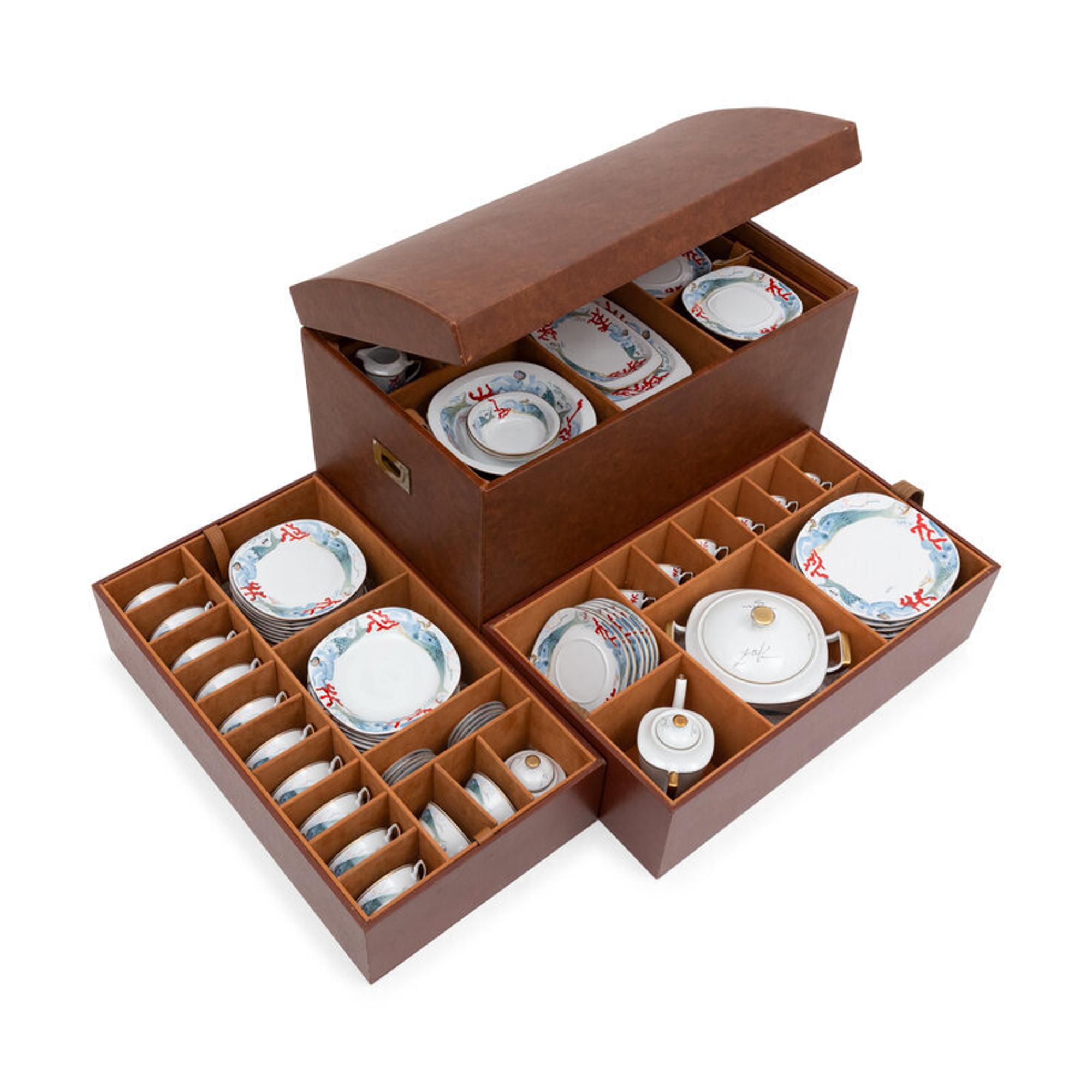 A Salvador Dali-Designed Porcelain Dinner Service