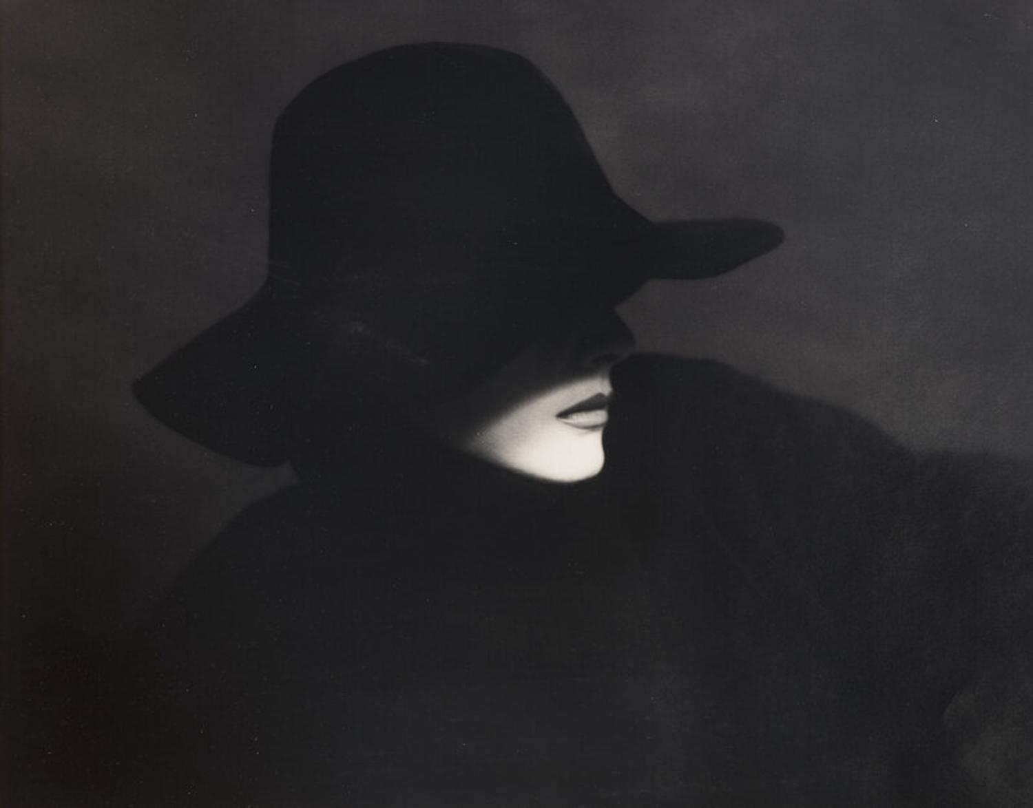 Milton H. Green (American, 1922-1985) — Nellie Nyad in Black Hat, 1952