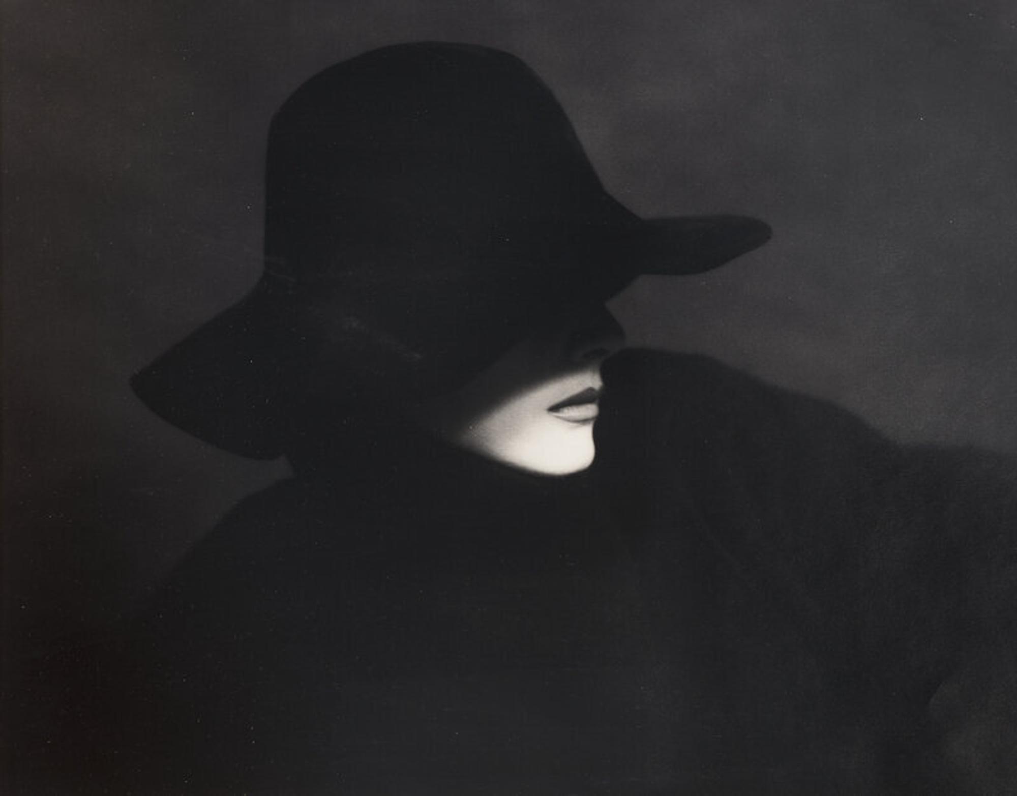 Milton H. Green (American, 1922-1985) — Nellie Nyad in Black Hat, 1952