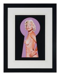 Mel Ramos (American, 1935-2018) — Peek-a-Boo Purple
