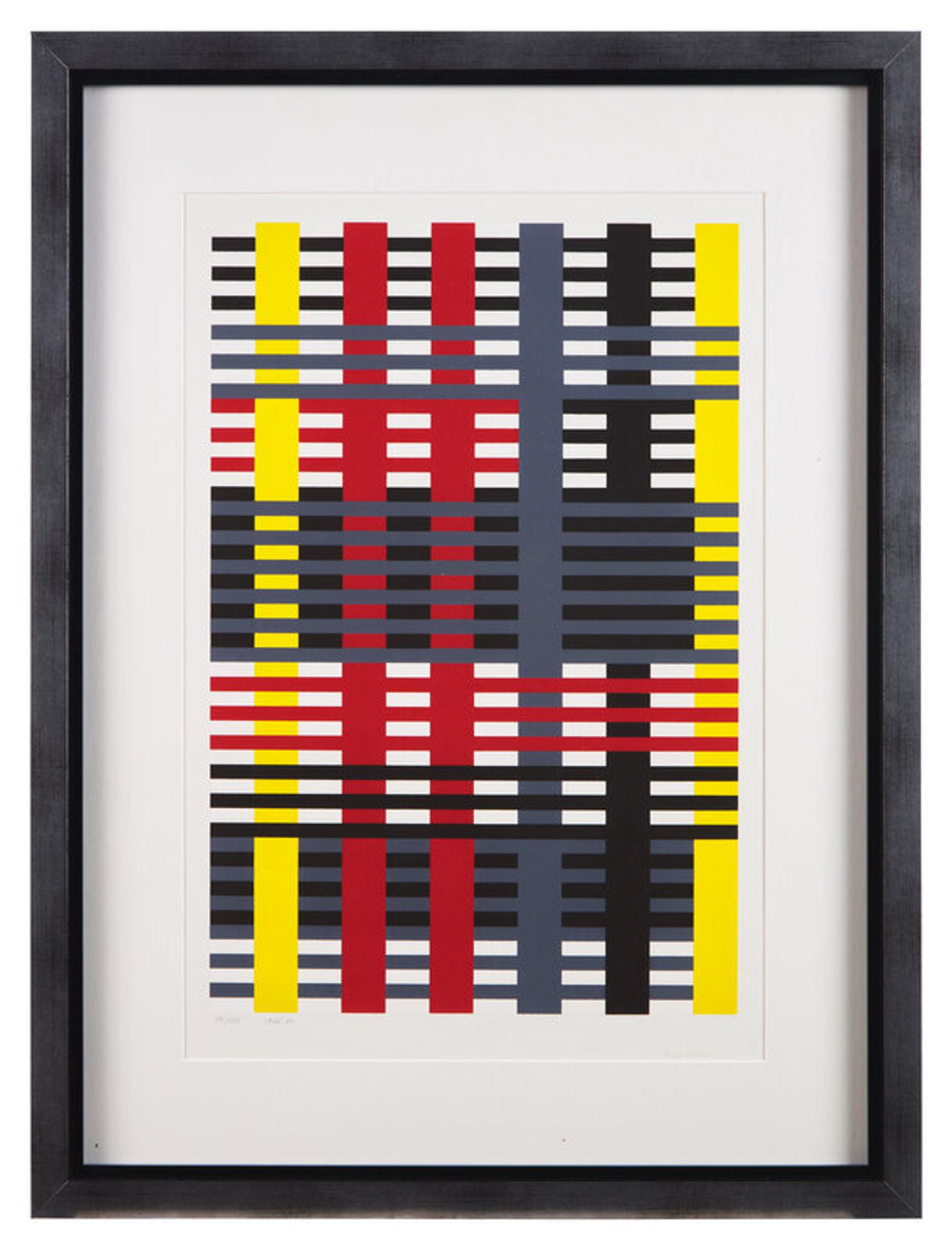 Anni Albers (American/German, 1899-1994) — Study for an Unexecuted Wall Hanging (from Connections ), 1926/1983