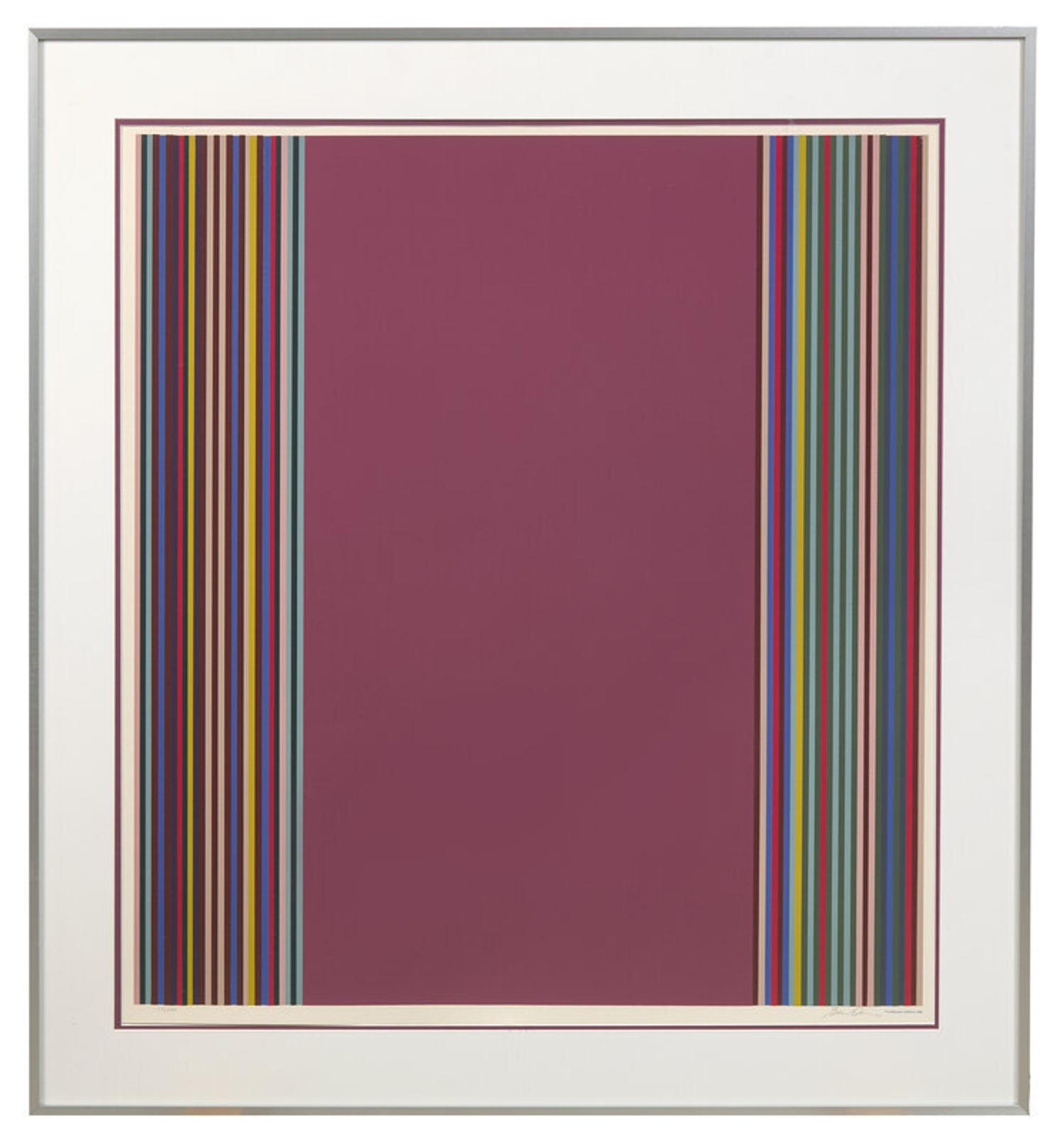 Gene Davis (American, 1920-1985) — Untitled (Smithsonian I), 1980