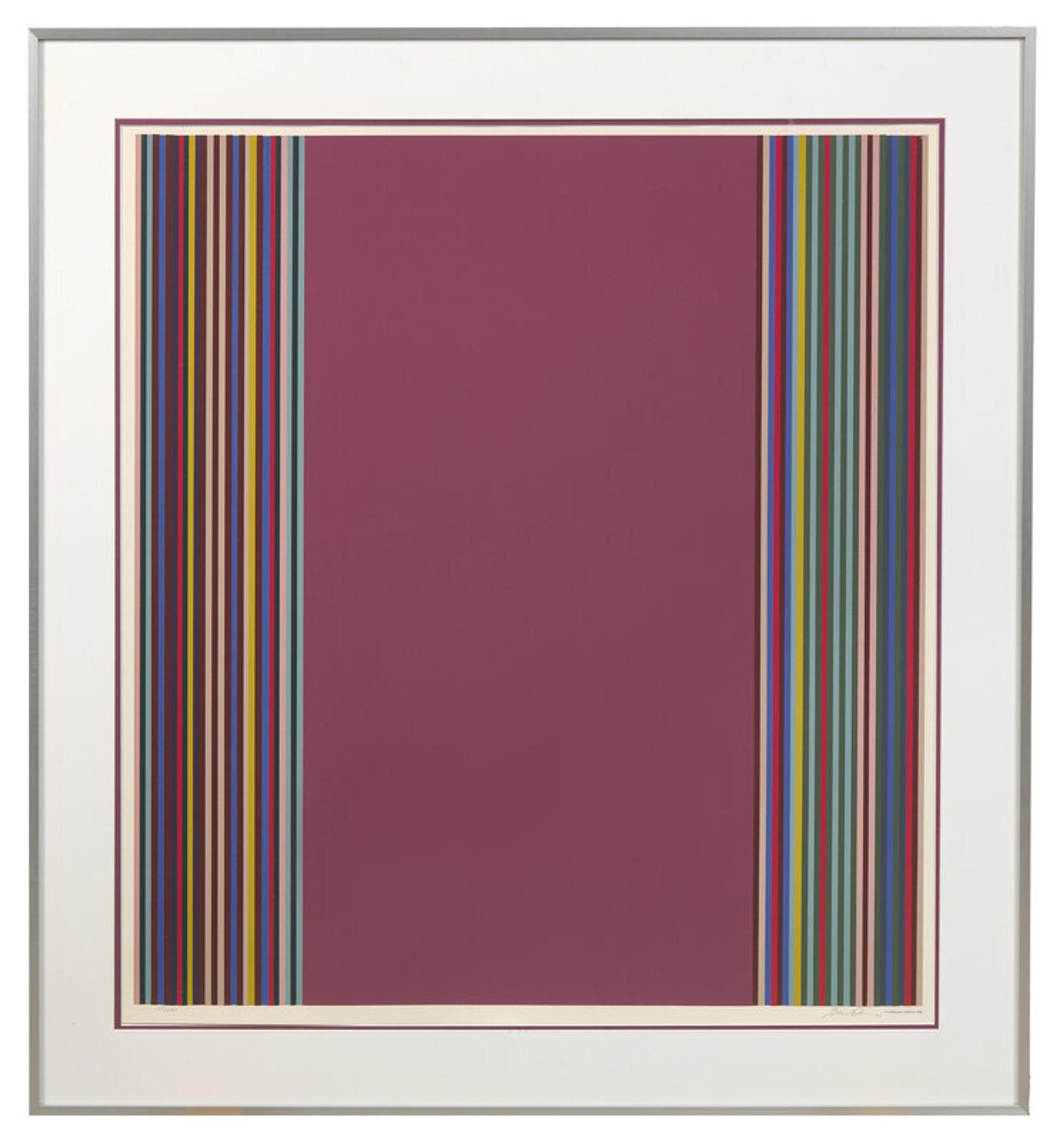 Gene Davis (American, 1920-1985) — Untitled (Smithsonian I), 1980