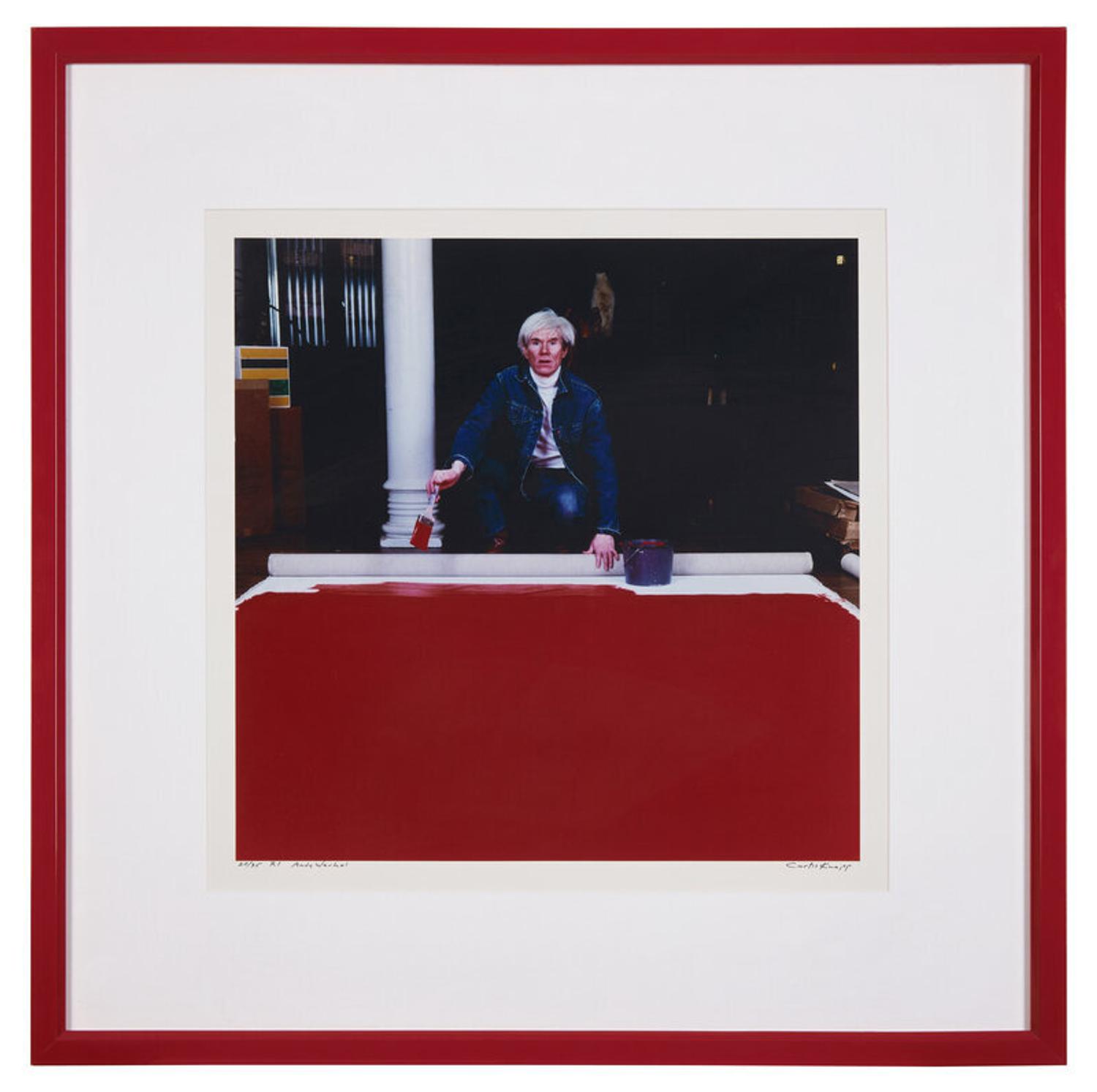 Curtis Knapp (American, b. 1951) — Andy Warhol Red Series I, 1983; printed in 2004