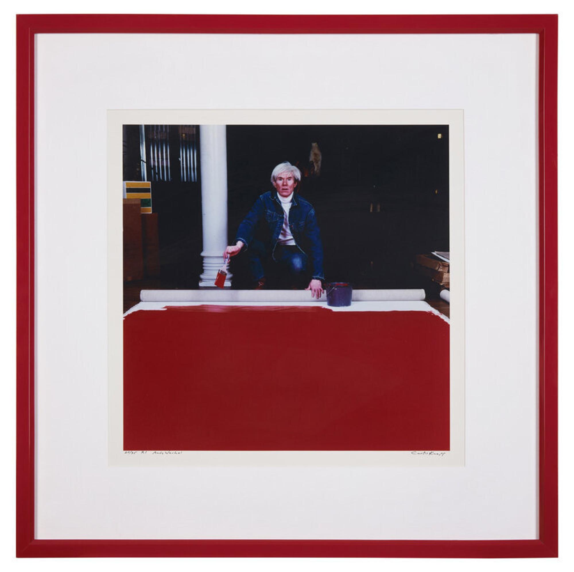 Curtis Knapp (American, b. 1951) — Andy Warhol Red Series I, 1983; printed in 2004