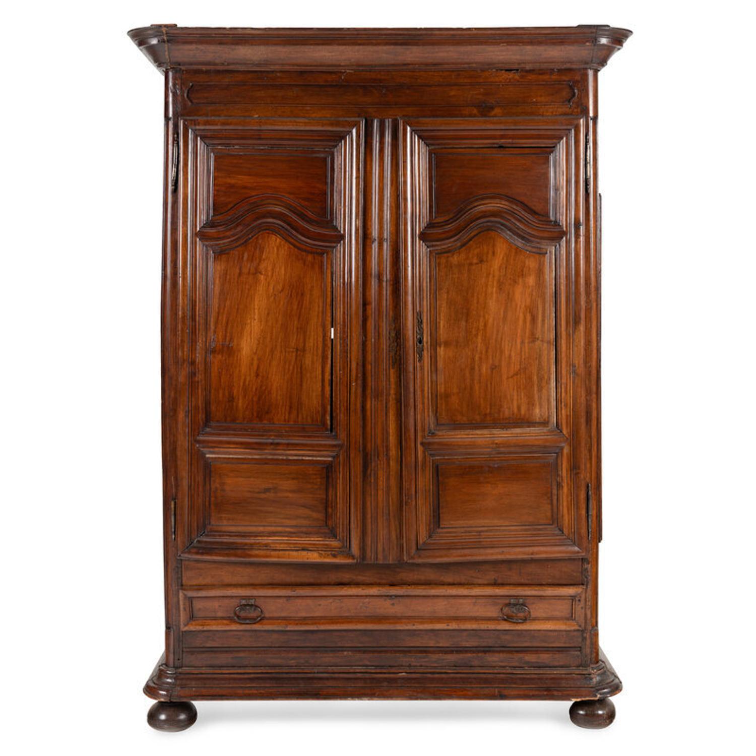 A Continental Walnut Kast