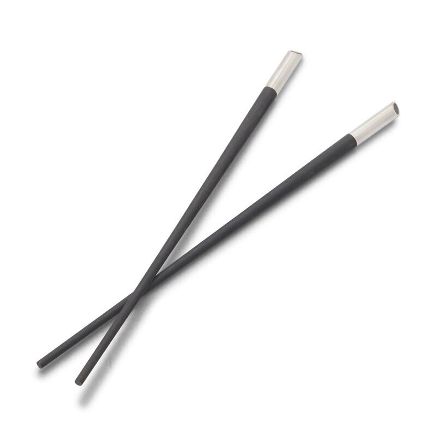 A Set of Christofle Silver-Plate Mounted Chopsticks