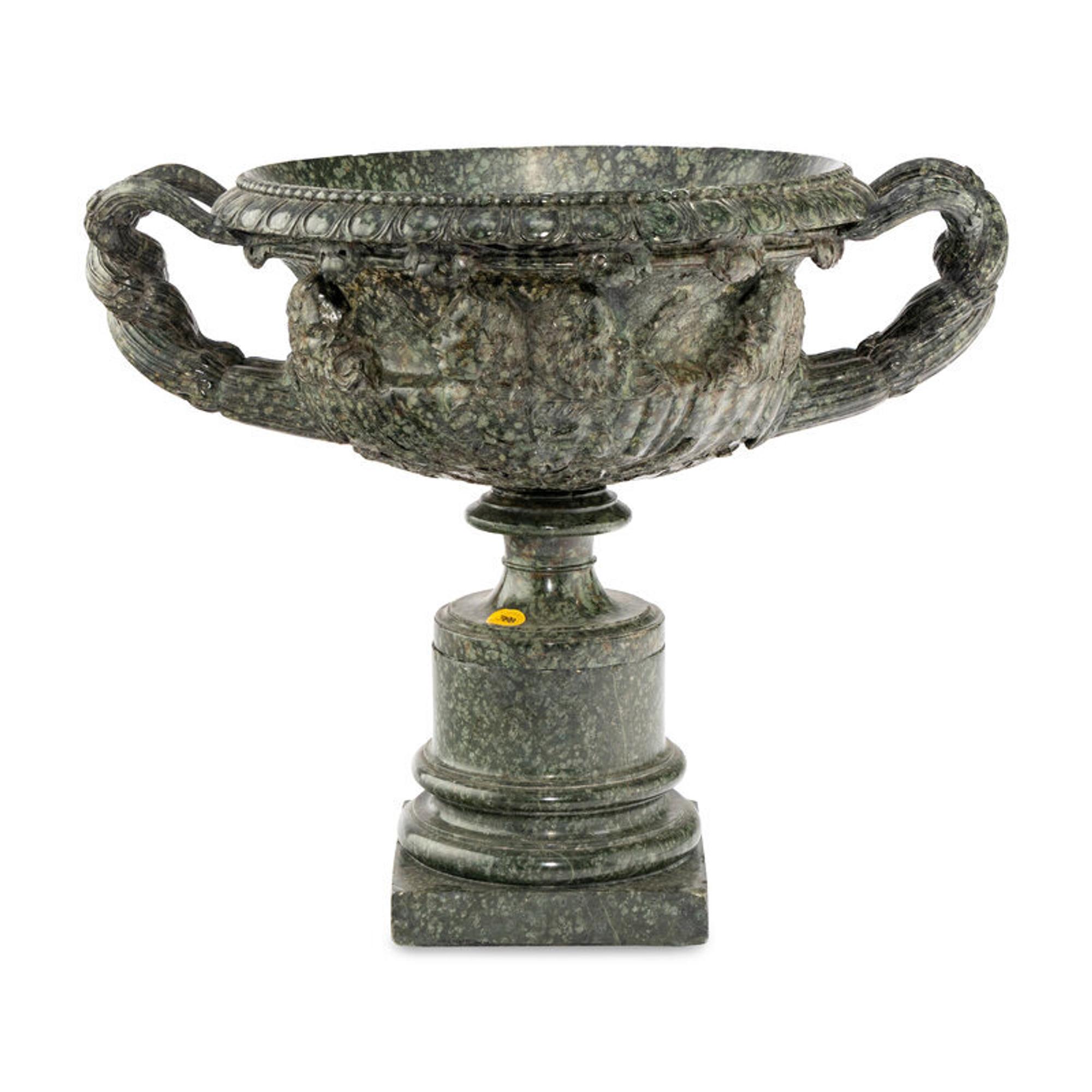 An Italian Neoclassical Marble Model of the Warwick Vase