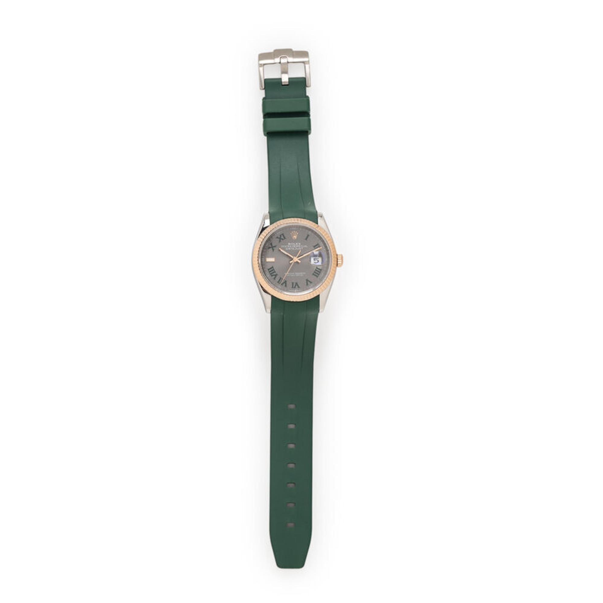 Rolex, Ref. 126261, Stainless Steel and Rose Gold 'Wimbledon' 'Datejust' Watch