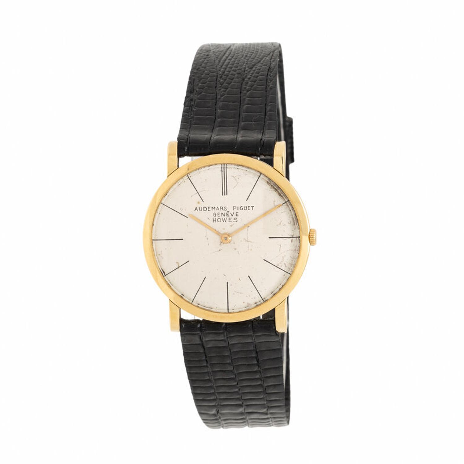 Audemars Piguet, 18K Yellow Gold 'Calatrava' Watch, with Frederic Piguet Movement and Retailed by Howes