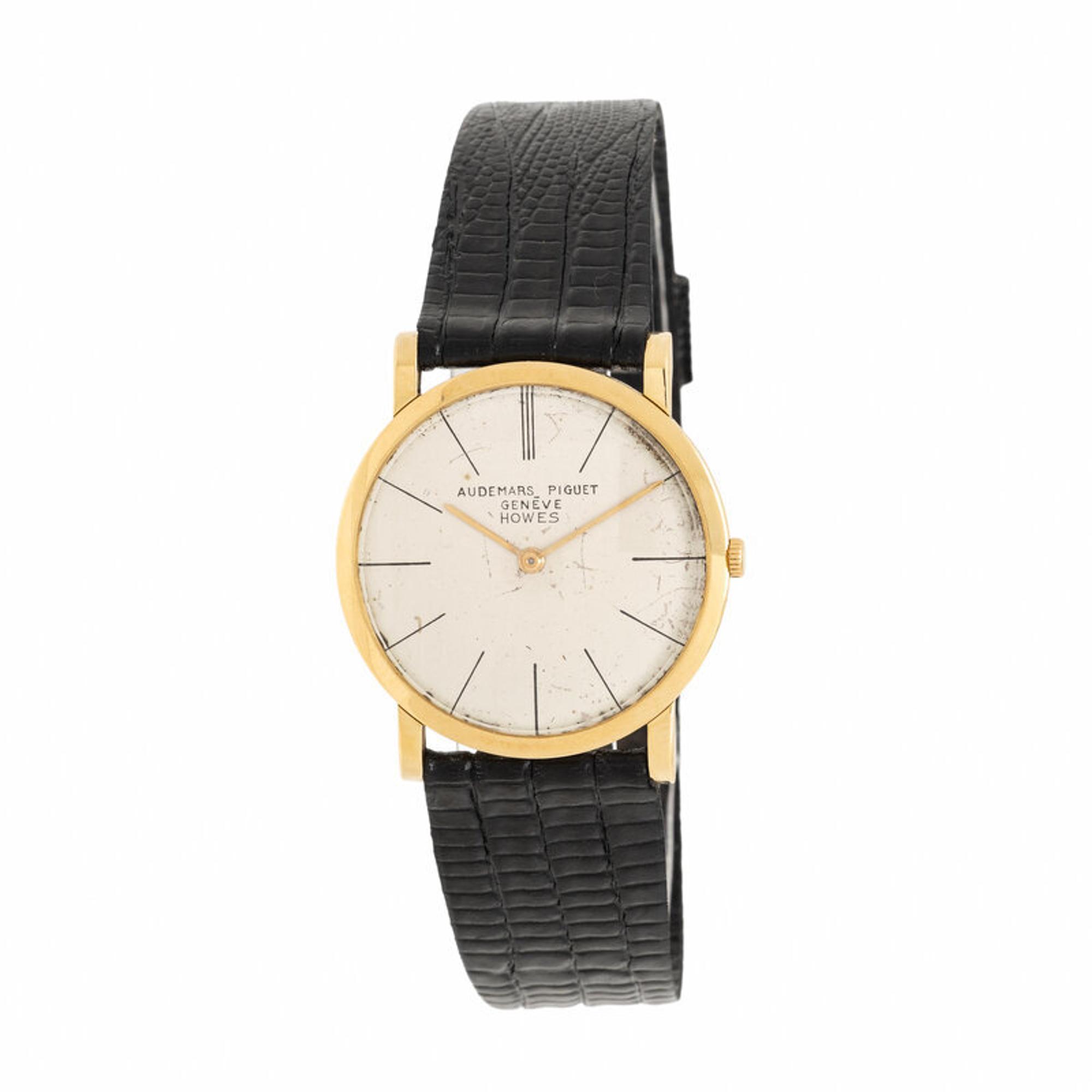 Audemars Piguet, 18K Yellow Gold 'Calatrava' Watch, with Frederic Piguet Movement and Retailed by Howes