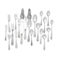 An American Silver Flatware Service
