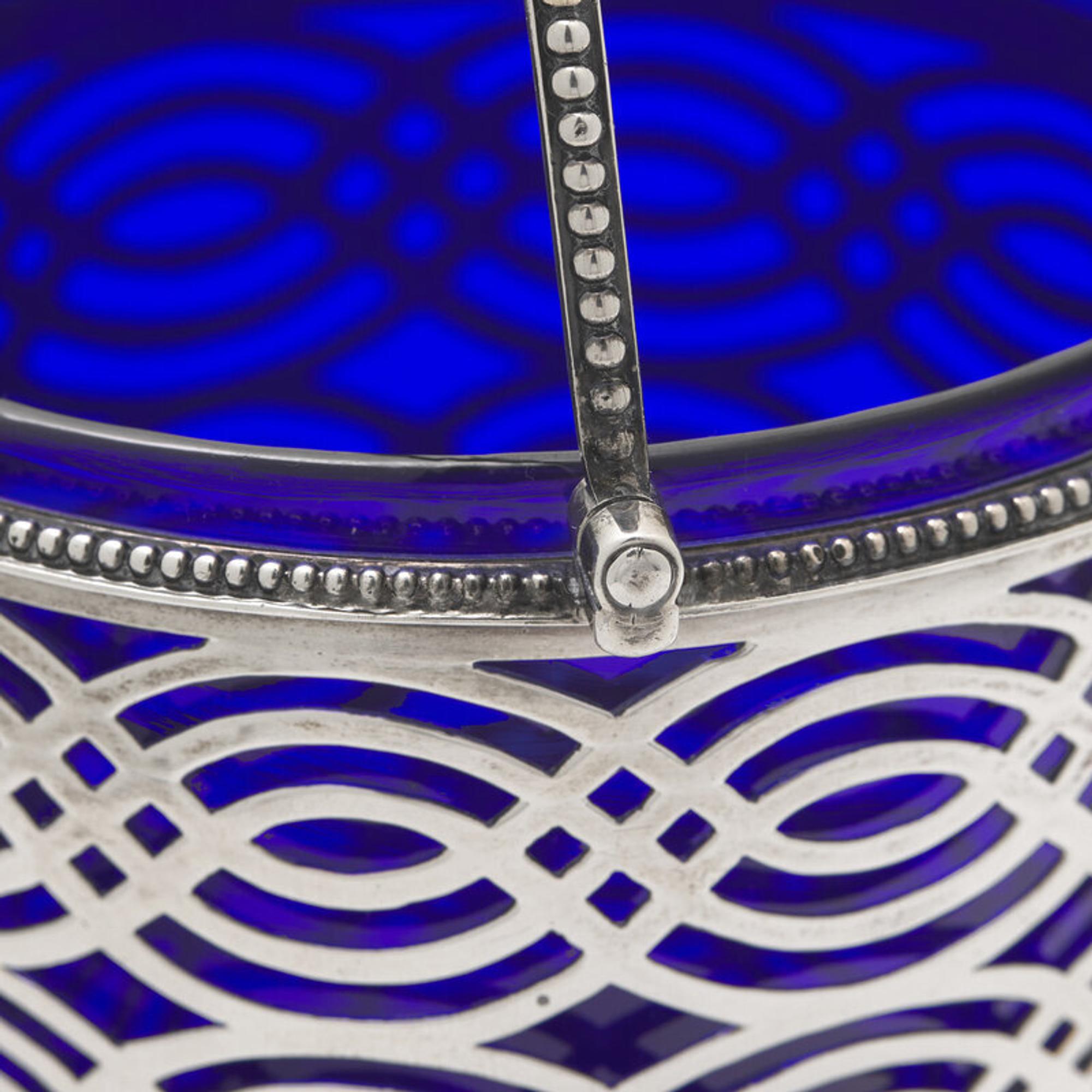 A George III Pierced Silver Sugar Basket