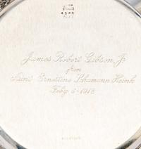 An American Silver Children's Bowl and Underplate