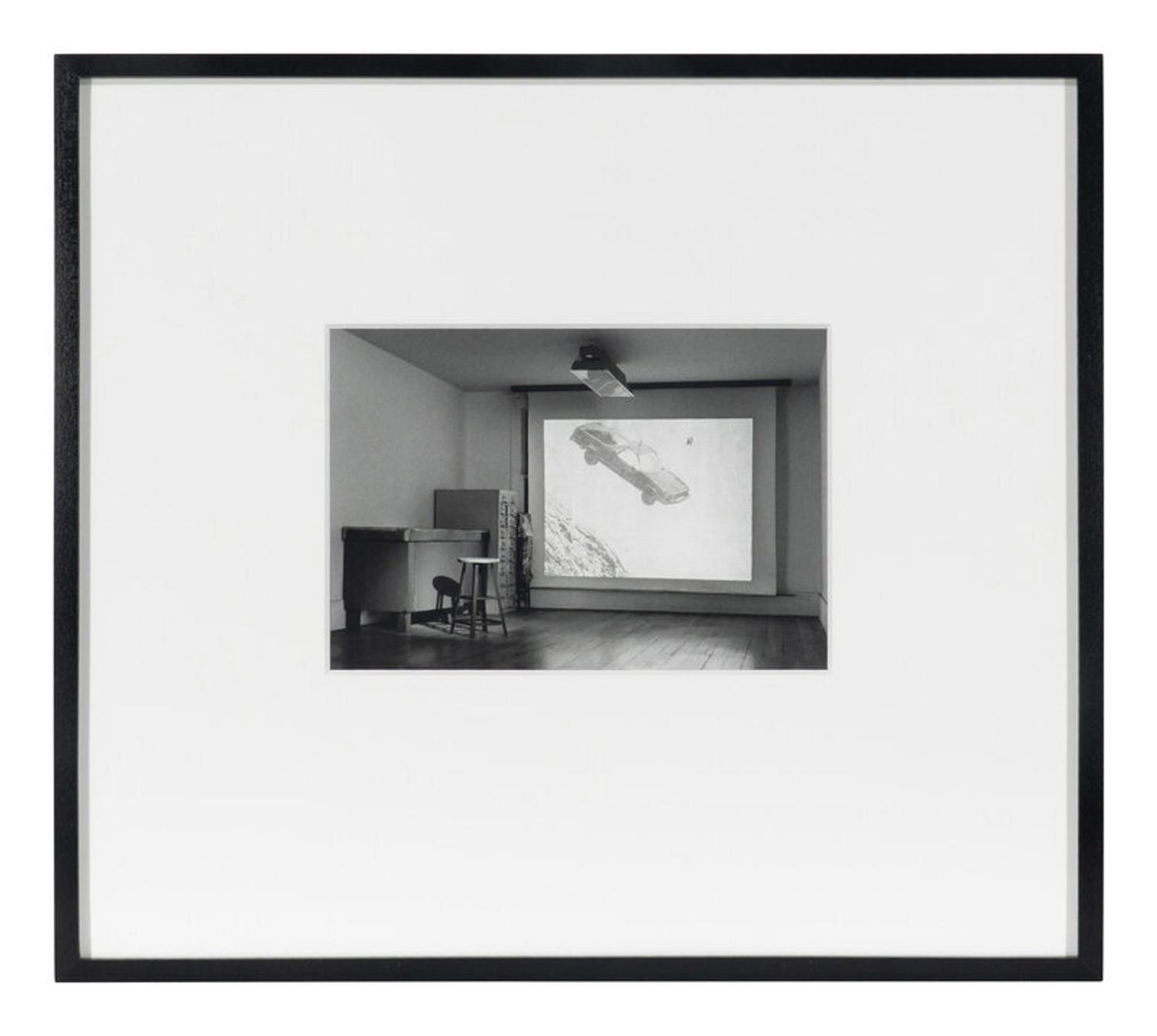 John Massey (Canadian, b. 1950) — Four works from Studio Projections, 1979 (Number 17, Car Crash; Number 22, Beauty Treatment; Number A1, Village ; and Number A3, Dust Storm); printed 2013