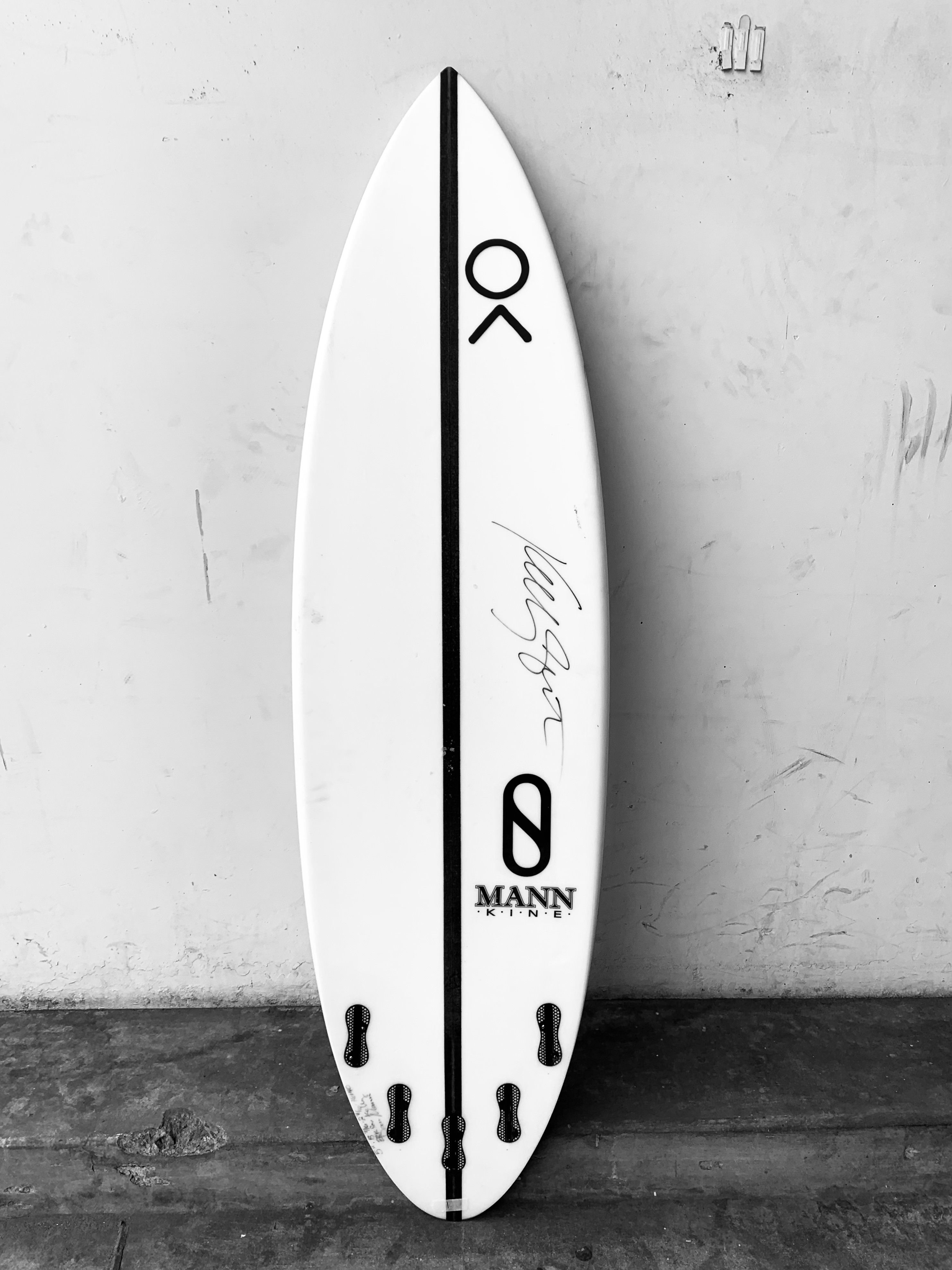 Kelly Slater Slater Design Signed Surf Board Ridden by Kelly