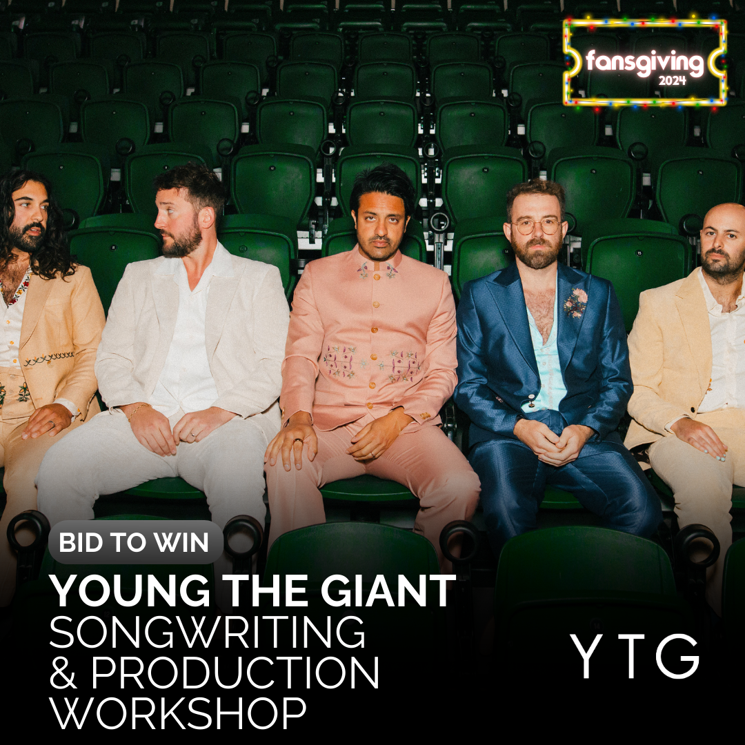sale-Songwriting & Production Workshop with Young the Giant