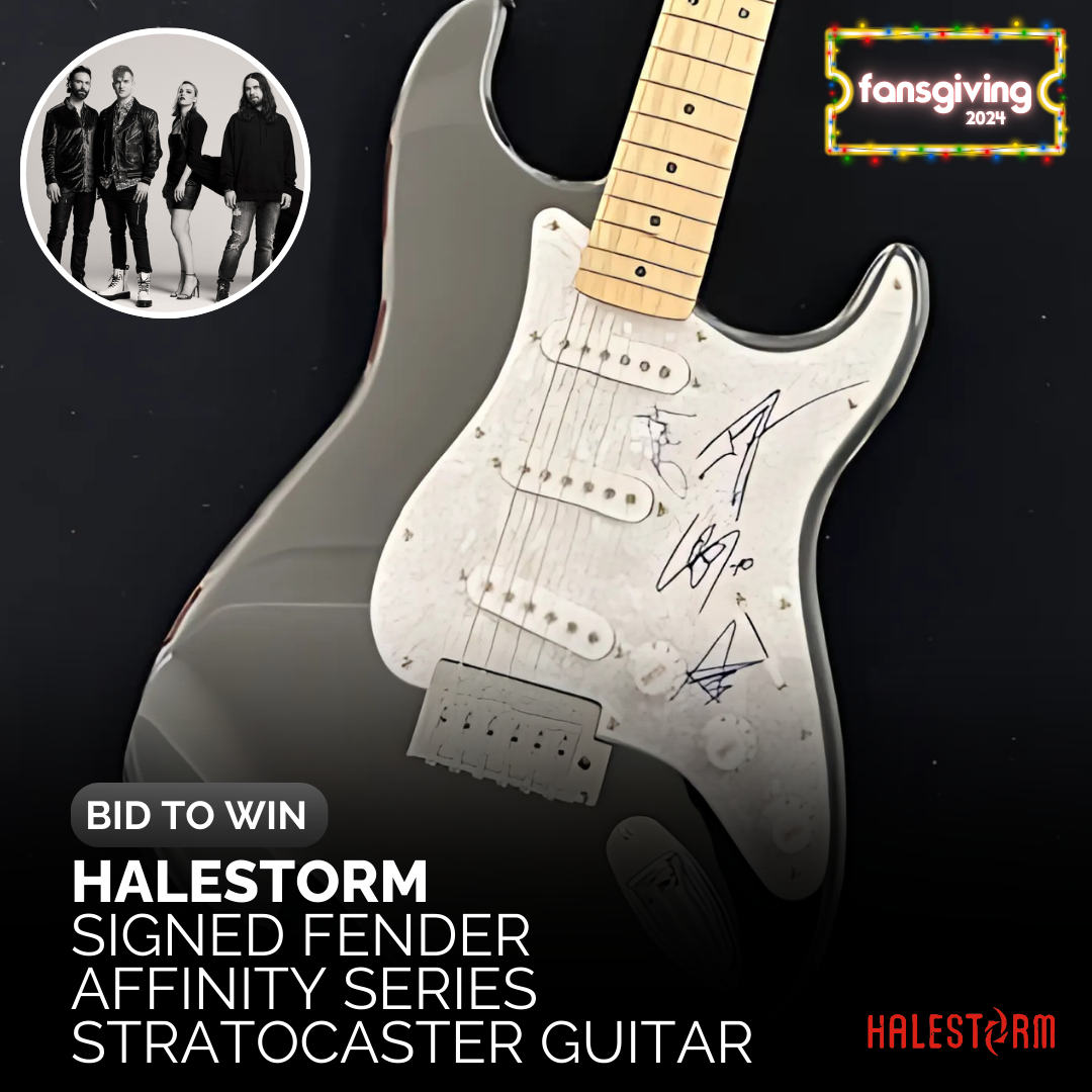 sale-Halestorm Signed Fender Affinity 