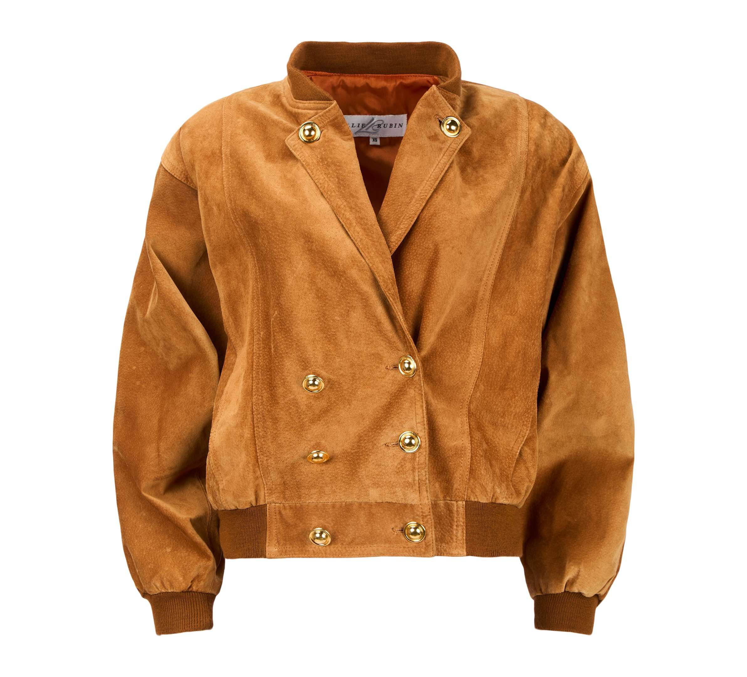 Reba McEntire | 1990s Photo-Shoot Worn Tan Suede Jacket with Signed Photo