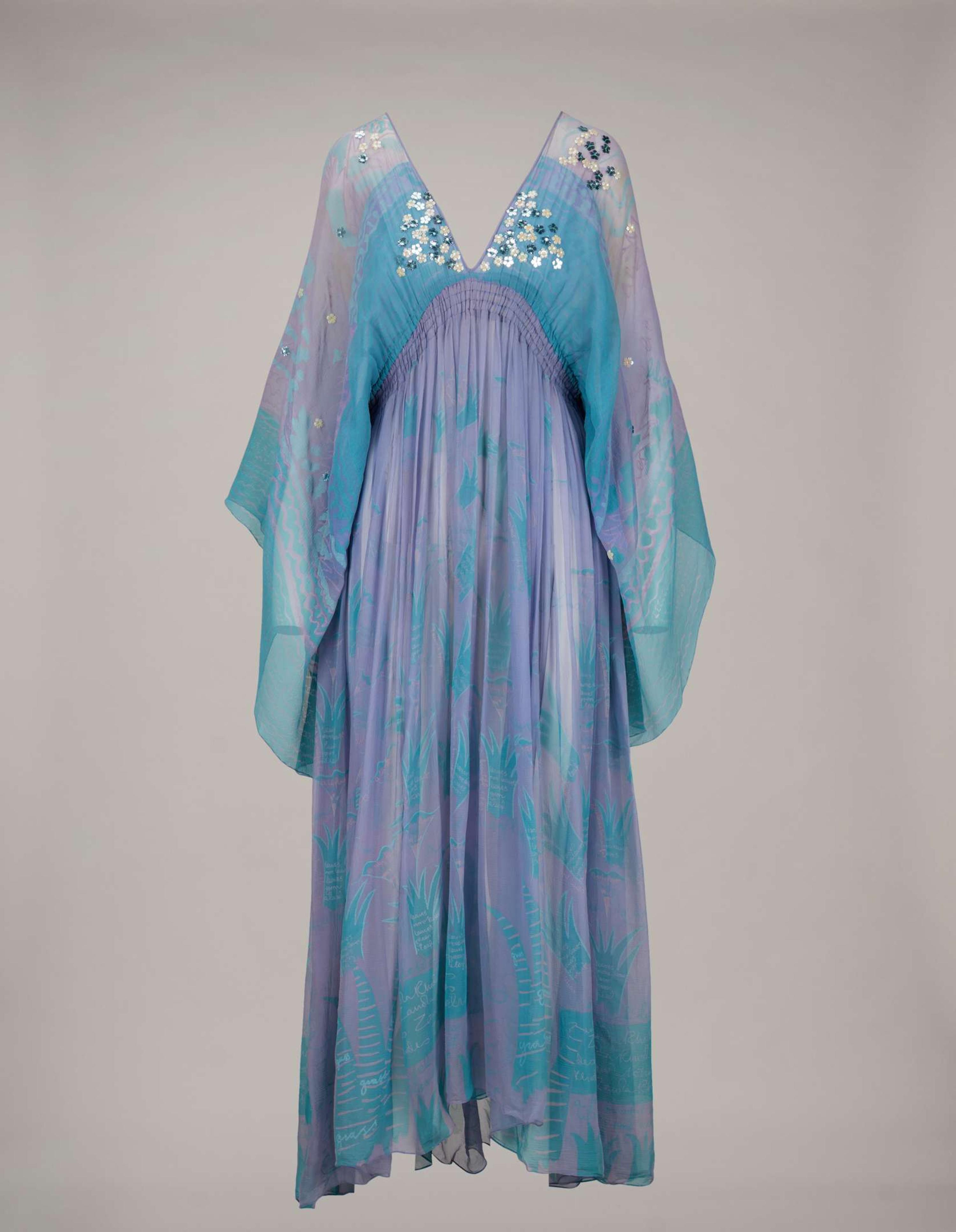 Roberta Flack | 1972-73 Fall/Winter Zandra Rhodes “Field of