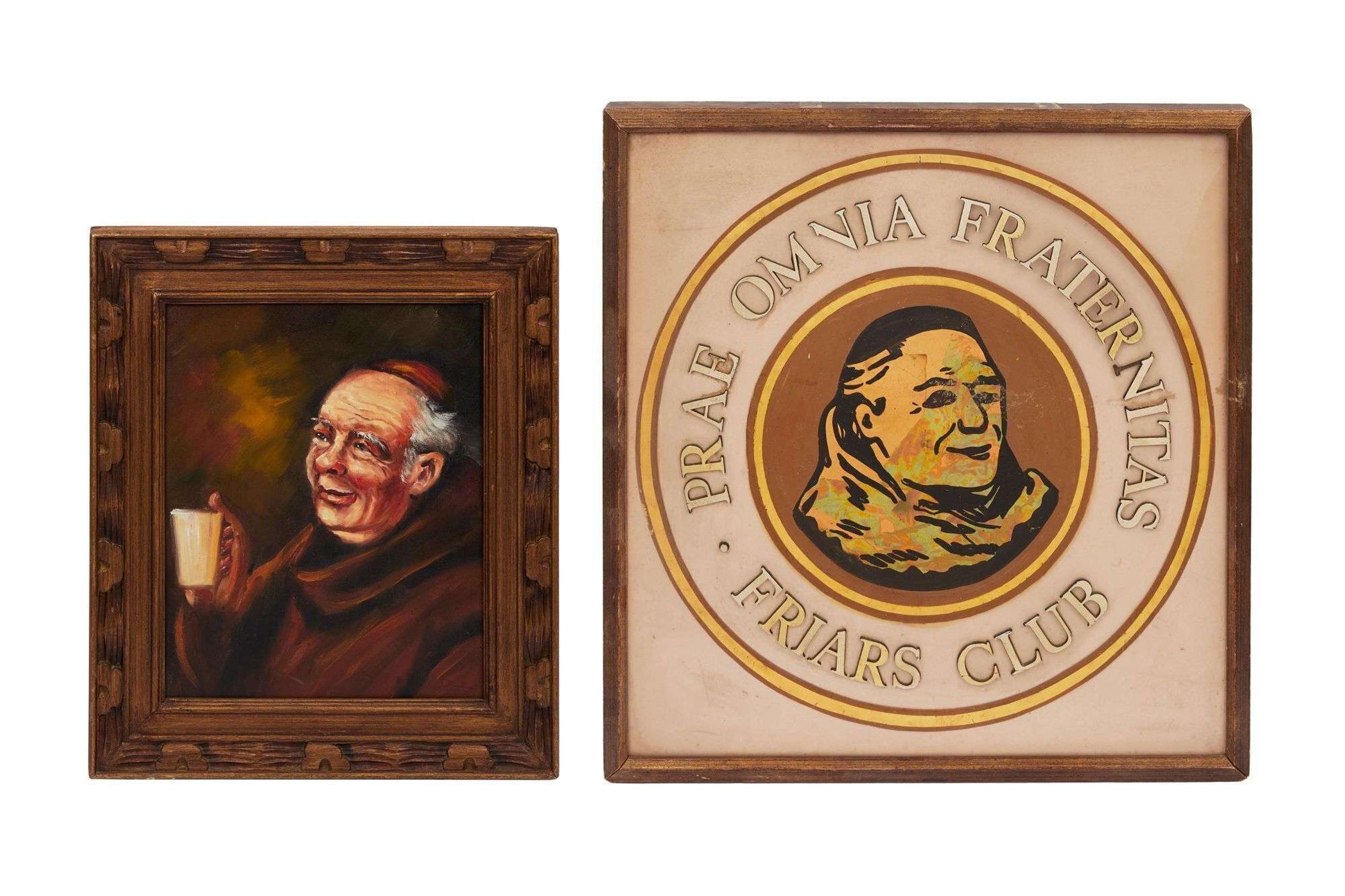 Friars Club | Friars Club Sign & Painting