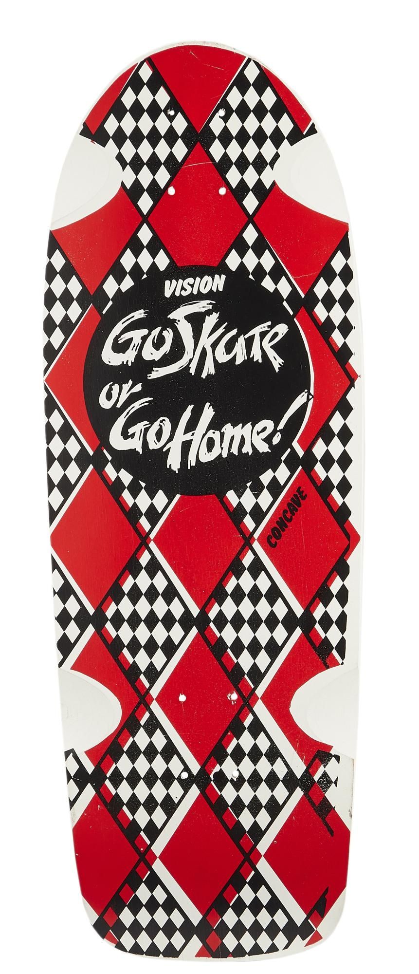 Vision | Go Skate or Go Home NOS Skateboard Deck