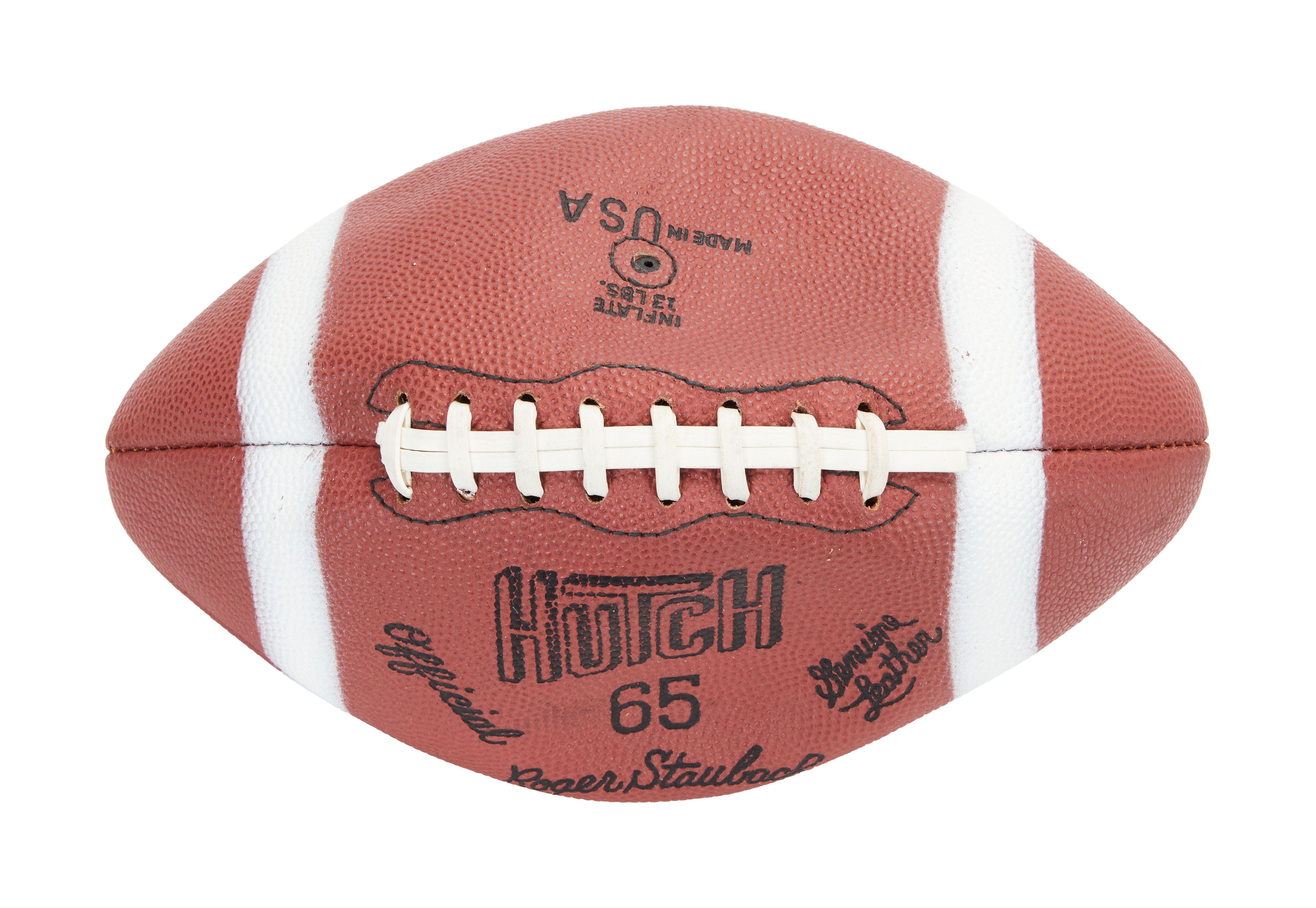 Bob Hope | Roger Staubach Signed and Inscribed Football