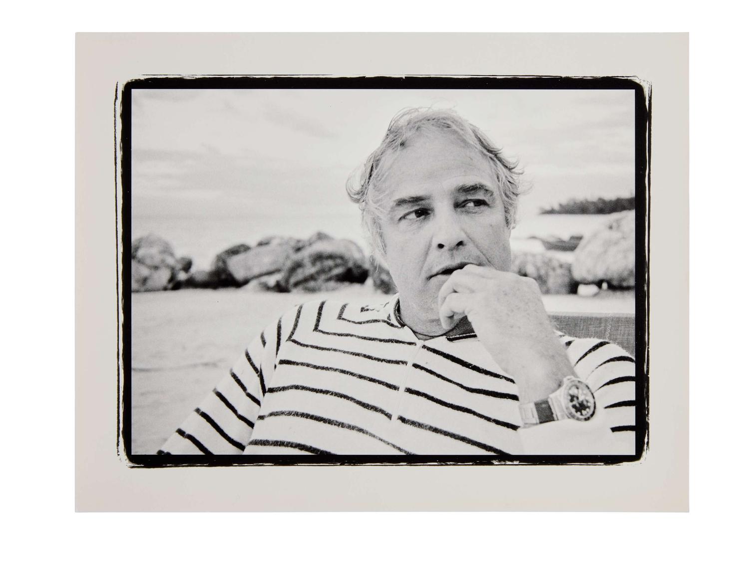 Marlon Brando | 1978 Portrait by Lawrence Grobel (C) lot
