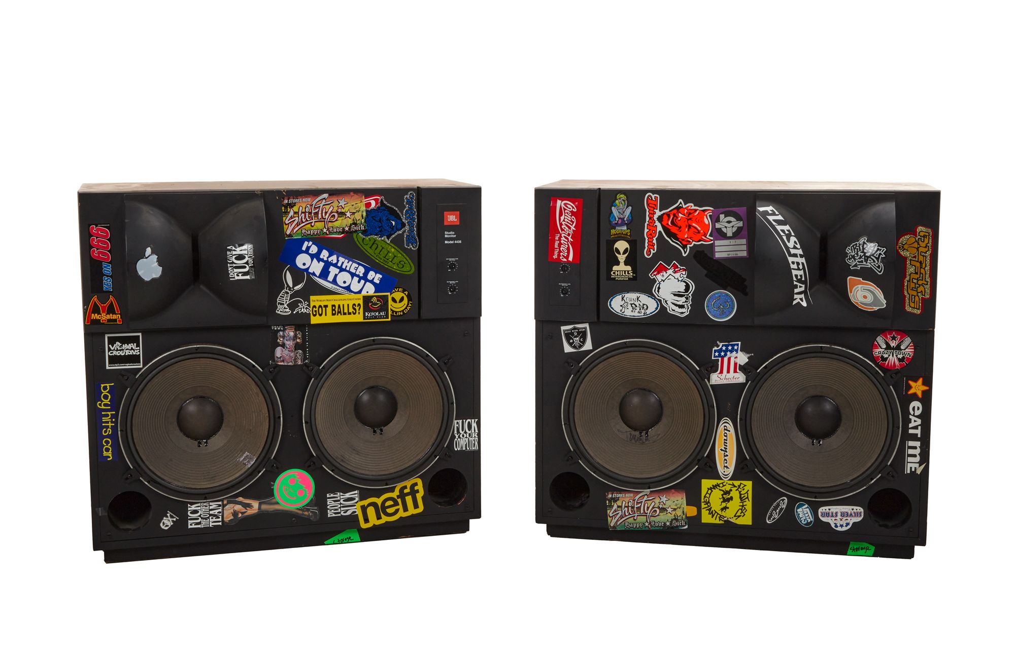 GW限定45万→37万ホームシアターセット Tommy Lee | Pair of Signed JBL 4435 Professional Studio Monitors