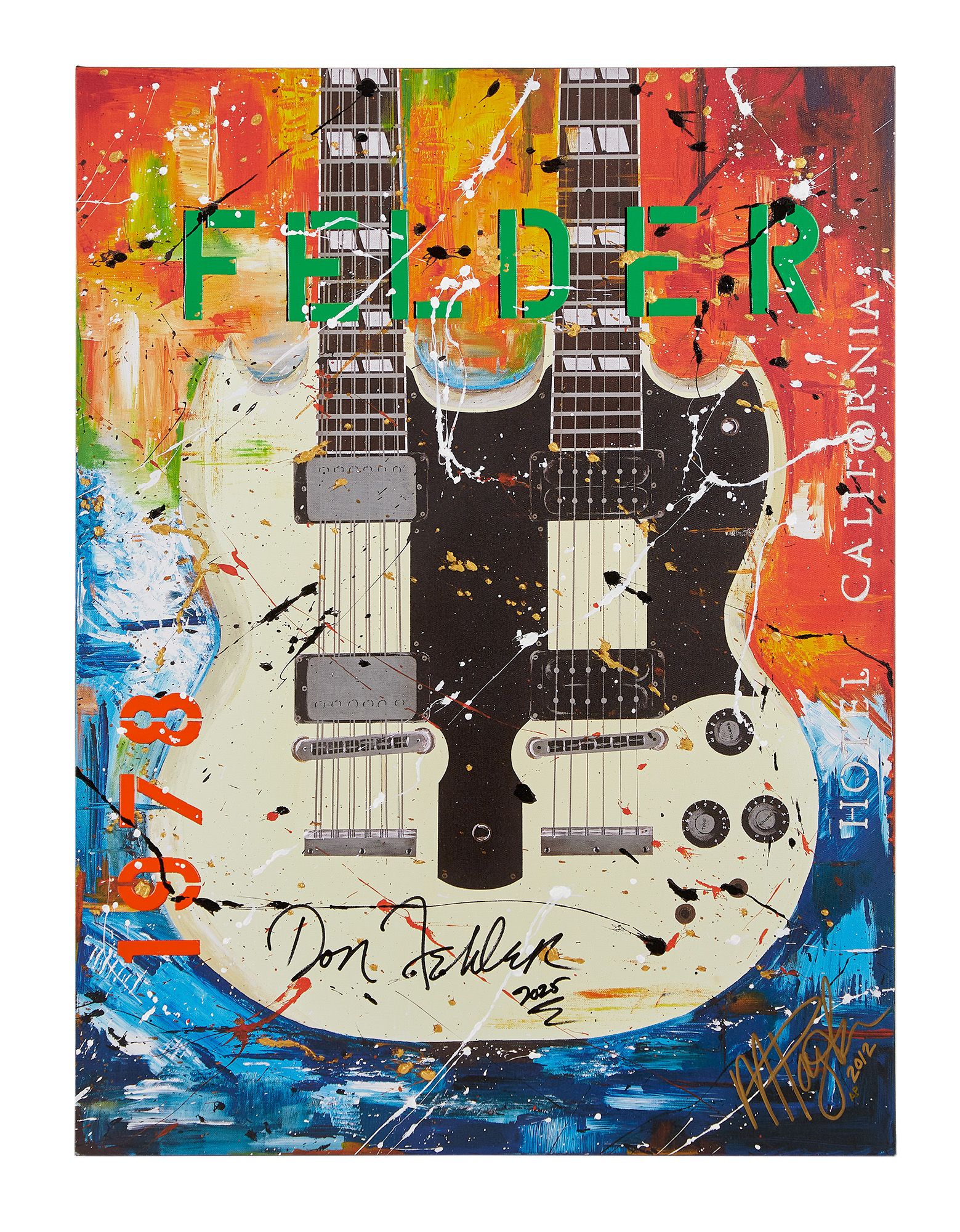 The Eagles | Don Felder Signed 